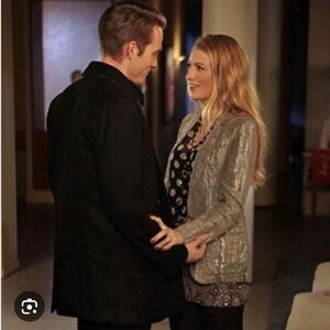 L'AGENCE Black and Cream Sheer Top